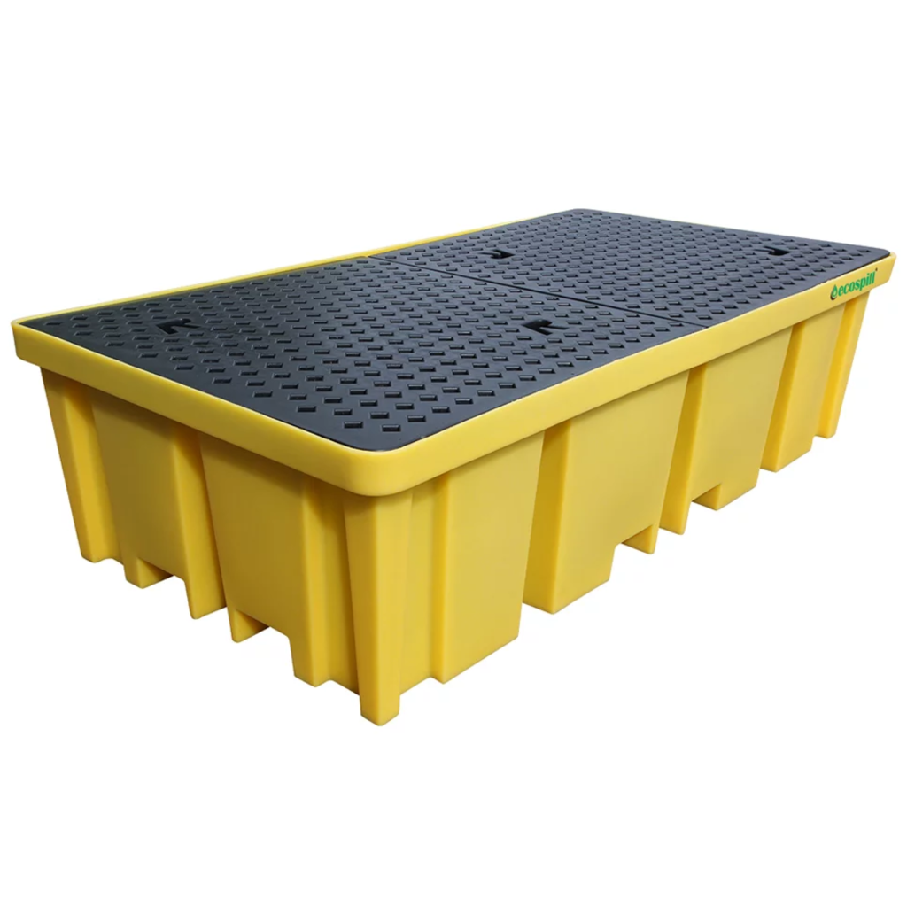 4 Way Entry Double IBC Spill Pallet - Safety Solutions NI